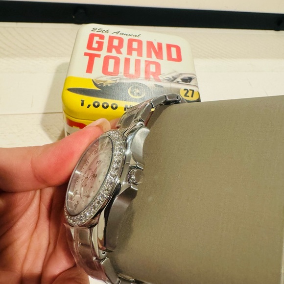 FOSSIL Riley Multifunction Stainless Steel Watch - Picture 5 of 5